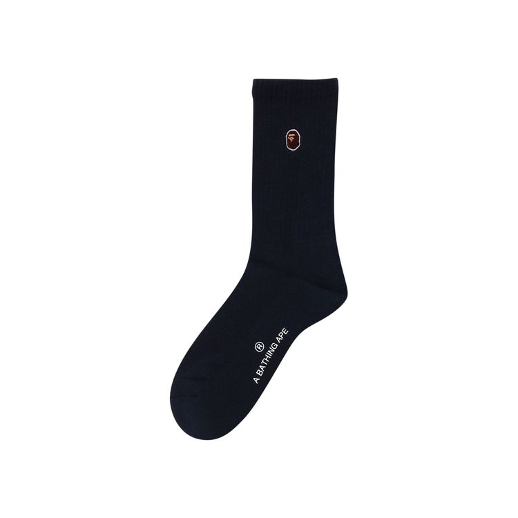 BAPE One Point Socks Navy