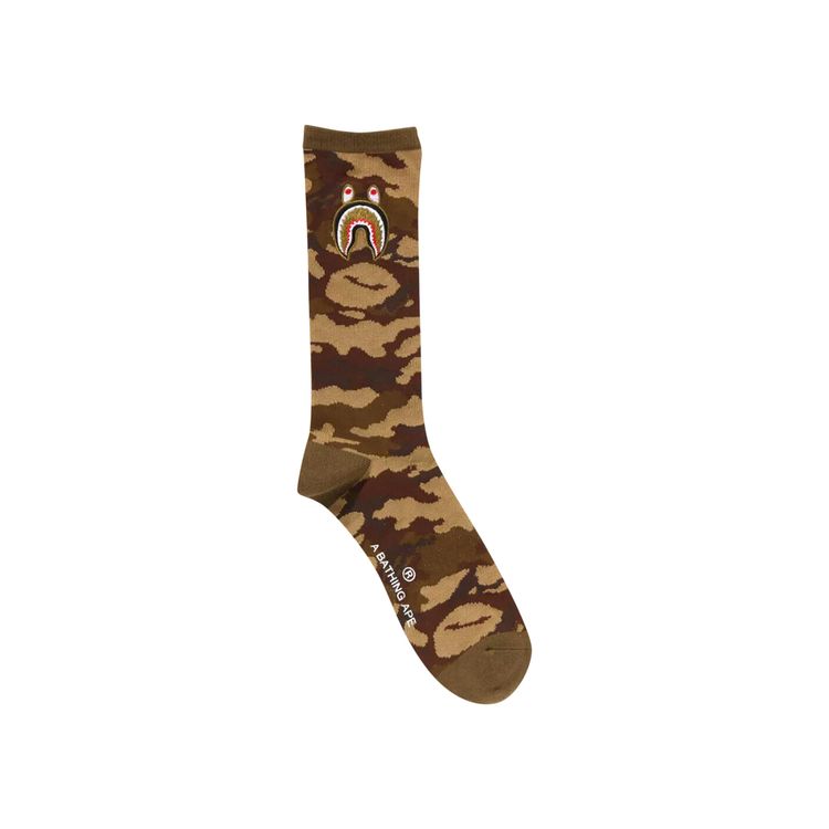 BAPE 1st Shark Socks Grey