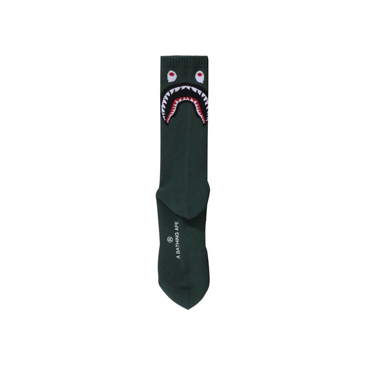 BAPE Shark Socks Green
