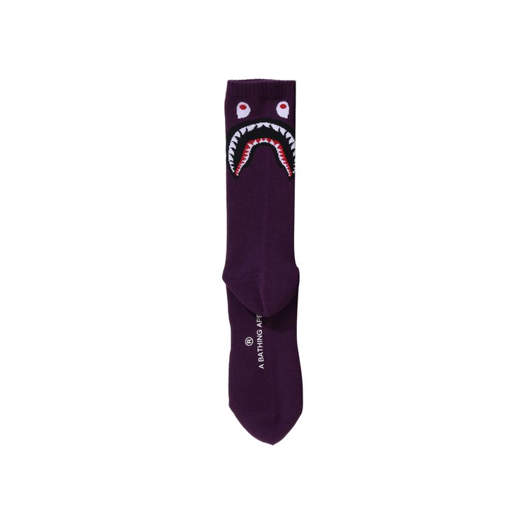 BAPE Shark Socks Purple