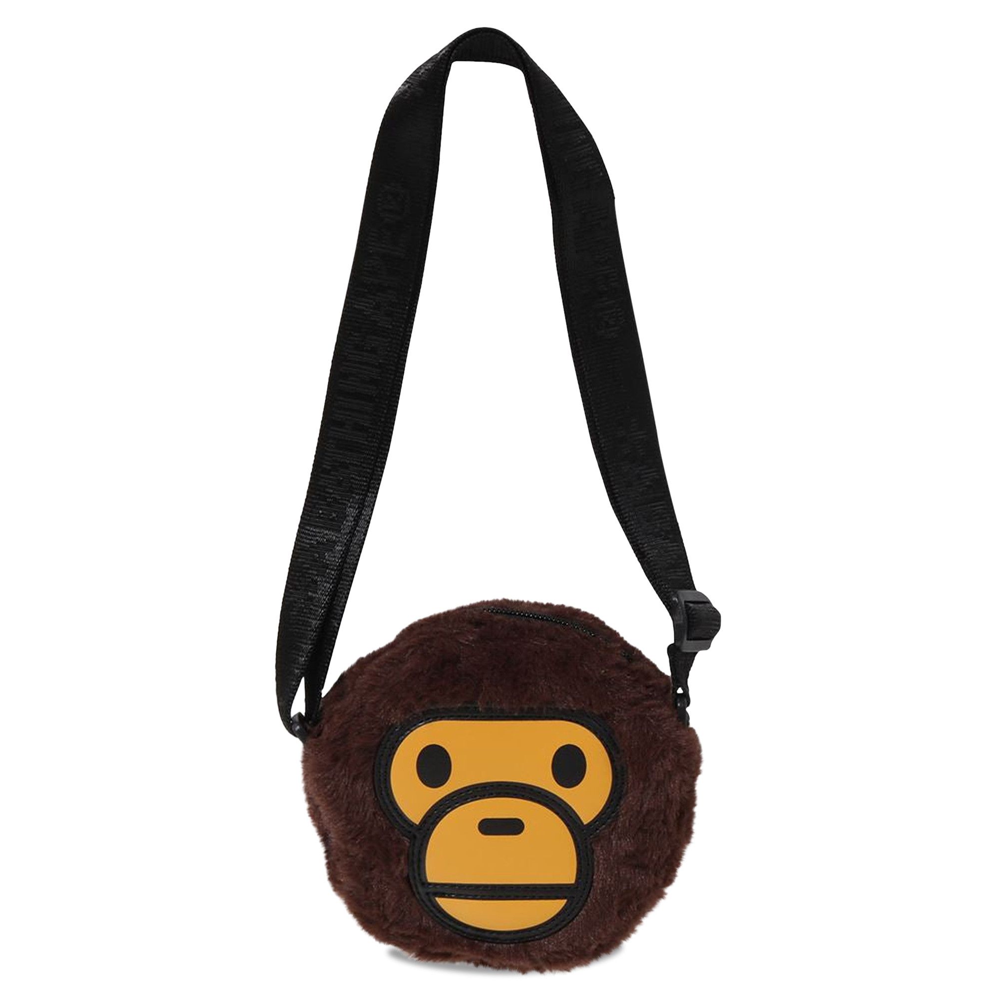 Buy BAPE Baby Milo Boa Shoulder Bag 'Brown' - 2K80 390 001 BROWN