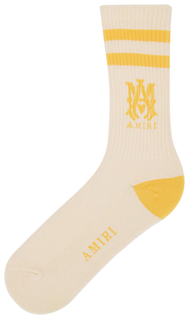 Amiri MA Socks Champagne