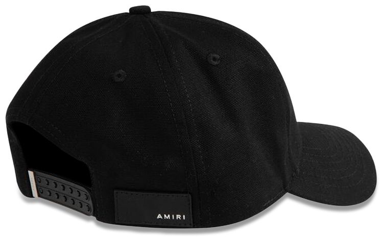 Amiri Starburst Canvas Hat Black