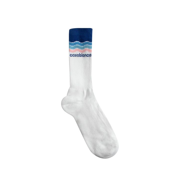 Casablanca Printed Sports Socks Four Elements