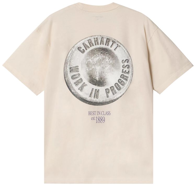 Carhartt WIP Short Sleeve Best In Class T Shirt Natural