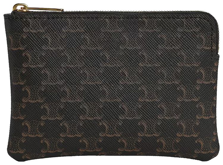 CELINE Coin And Card Pouch Black