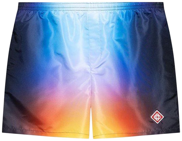 Casablanca Printed Swim Shorts Multicolor