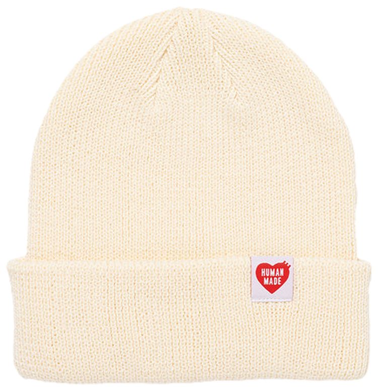 Human Made Classic Beanie White