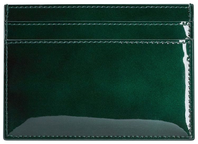 Saint Laurent Card Case Fir Leaf