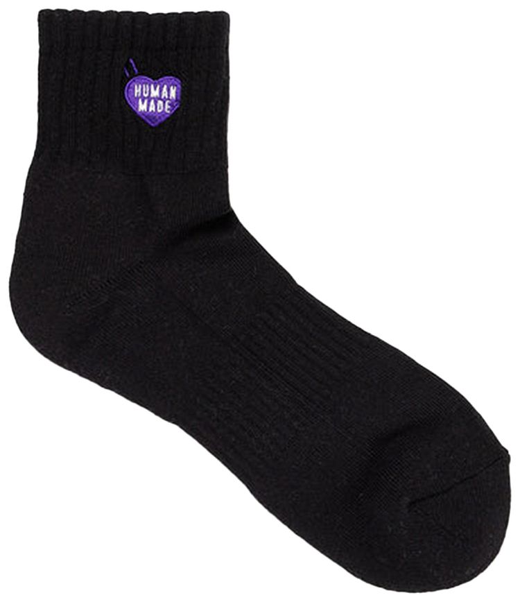 Human Made Pile Short Socks Black