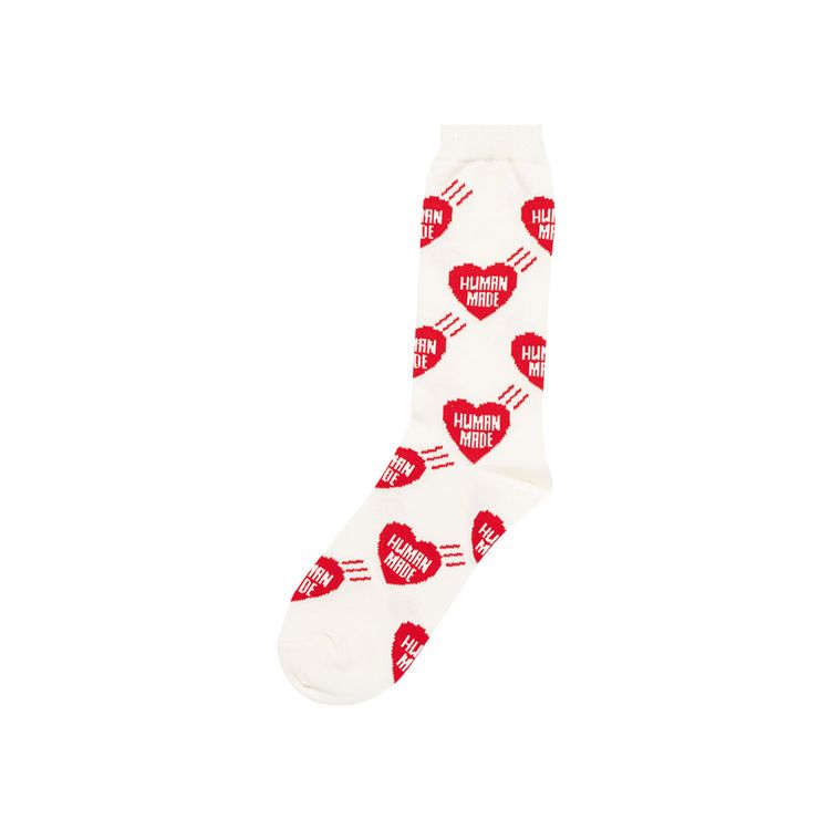Human Made Heart Socks Red
