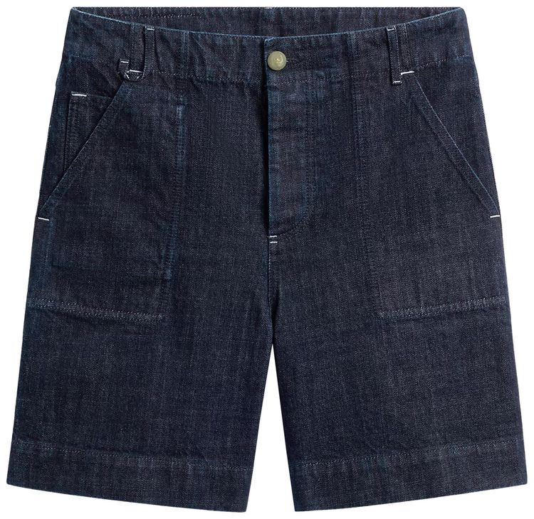 Jacquemus Le Short De Nimes Dark Navy