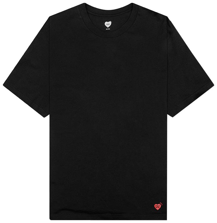 Human Made T Shirt Set 3 Pack Black