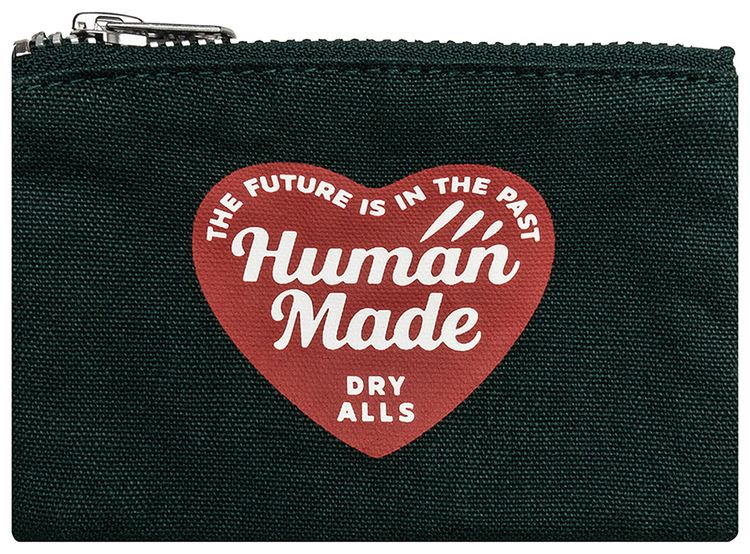 Human Made Card Case Green