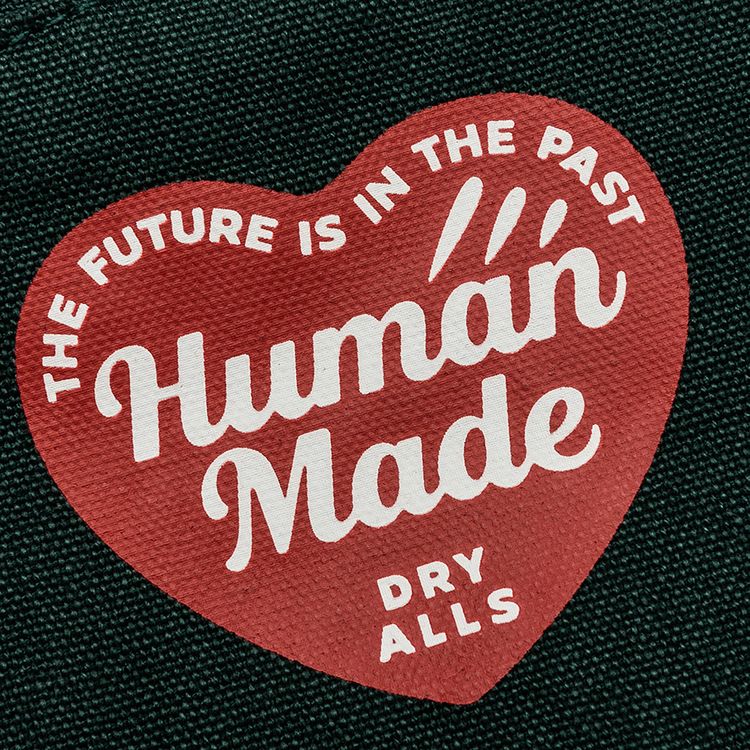 Human Made Card Case Green