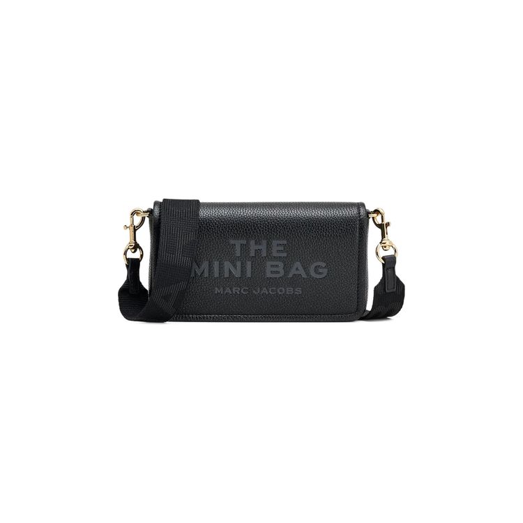 Marc Jacobs Leather Mini Bag Black