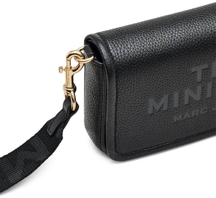 Marc Jacobs Leather Mini Bag Black