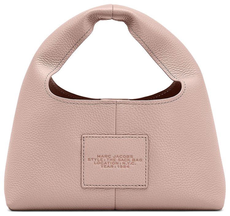 Marc Jacobs Mini Leather Sack Bag Rose