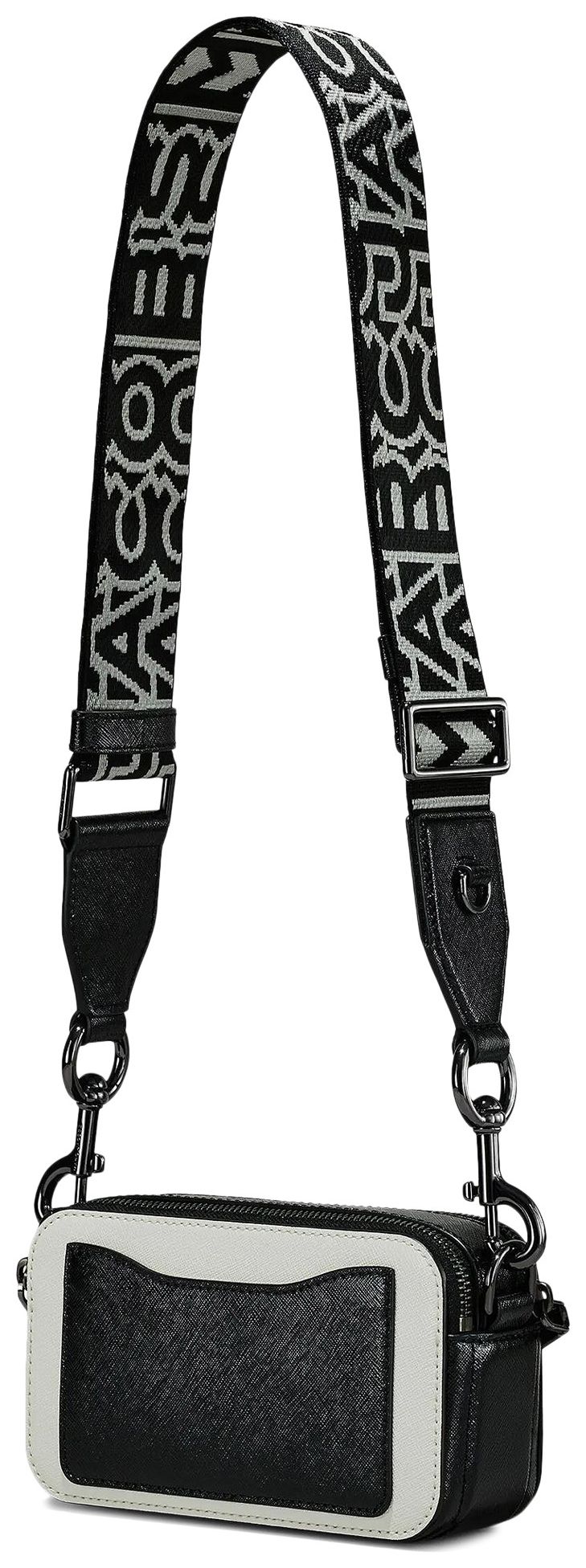 Marc Jacobs Snapshot Bag BlackWhite