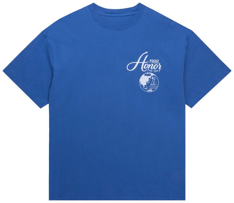Honor The Gift Travel Tee Blue