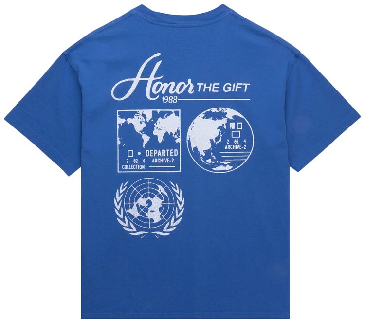 Honor The Gift Travel Tee Blue