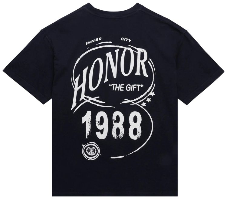 Honor The Gift Honor 1988 Tee Black