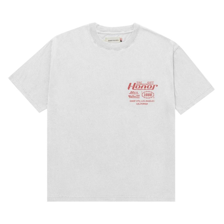 Honor The Gift Busy Work Tee White