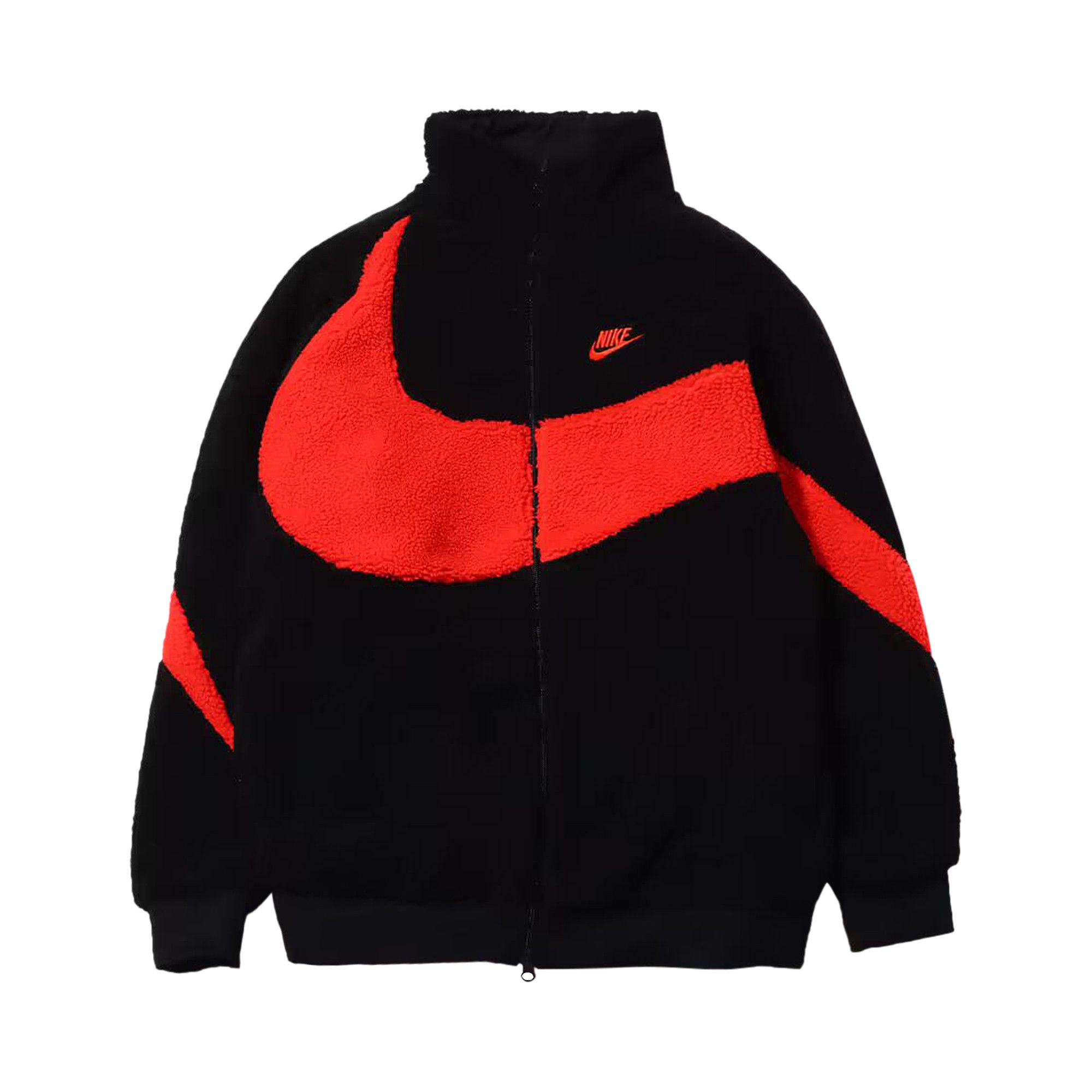 ジャケット・アウター REVERSIBLE BOA PONCHO COAT Nike Big Swoosh Reversible Boa Jacket 6colors XS-3XL Japan