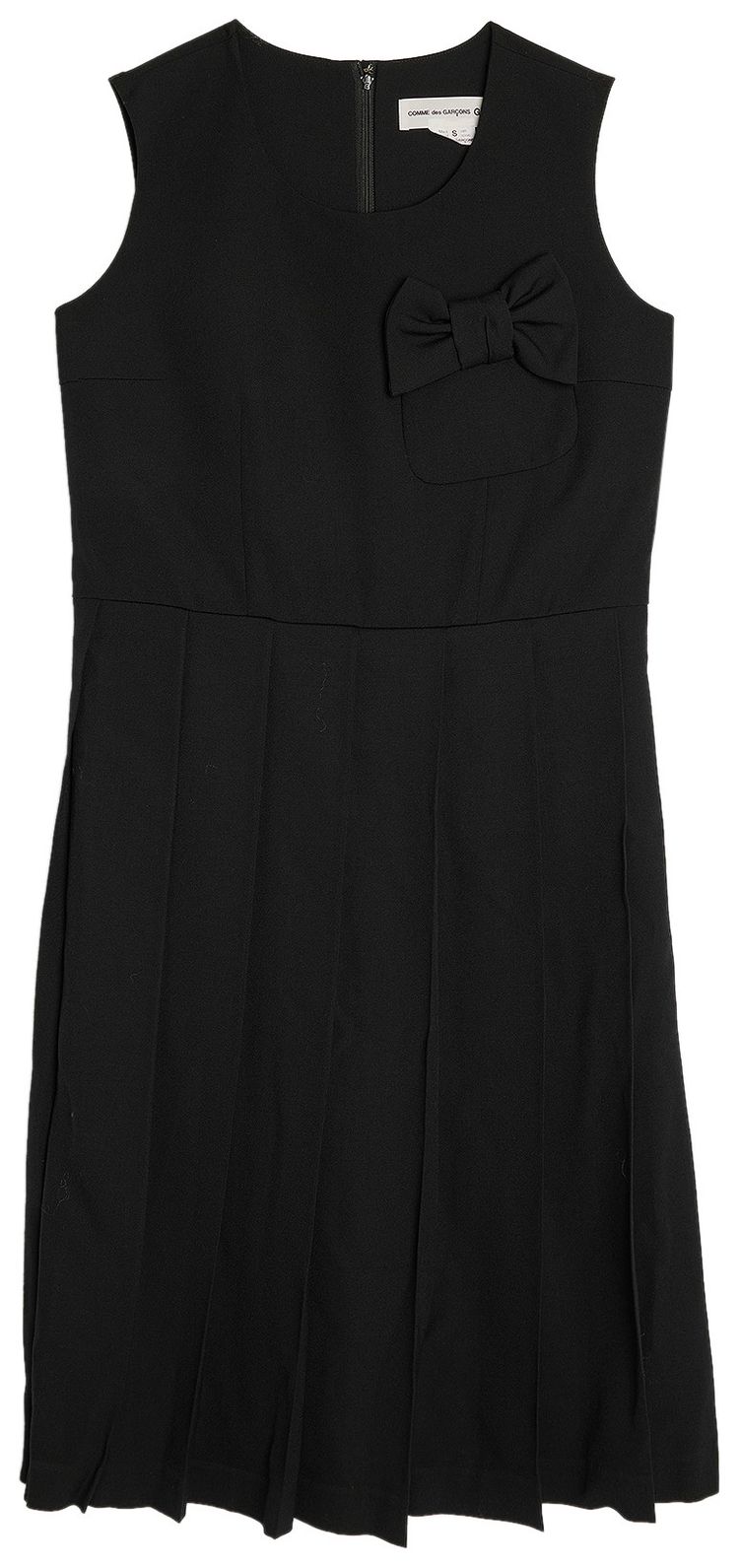 Comme des Garcons Girl Wool Gabardine Dress Black