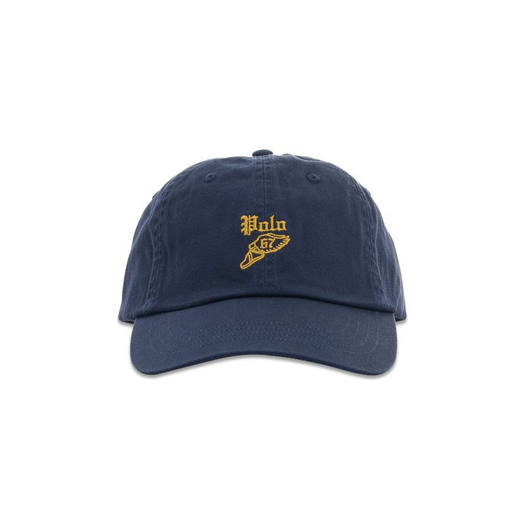 Polo Ralph Lauren Novelty Polo Sport Cap With Adjustable Strap and Buckle Newport Navy