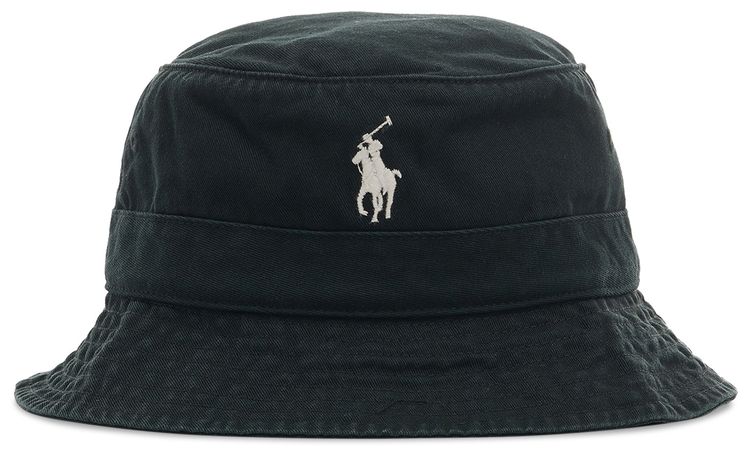 Polo Ralph Lauren Reversible Chino Loft Bucket Hat Black