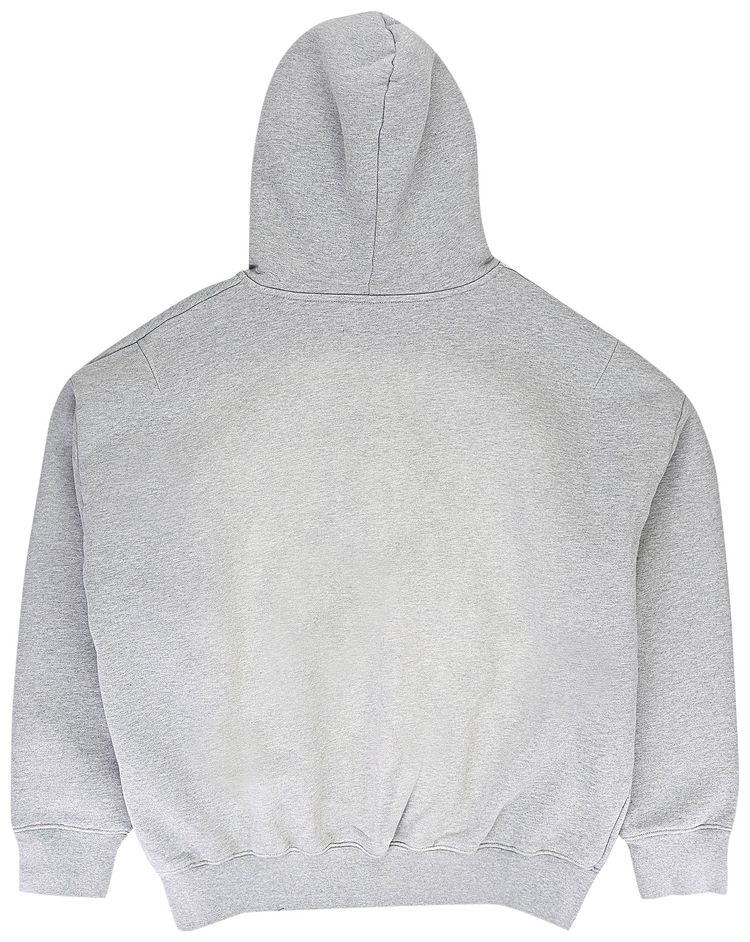 PURPLE BRAND Collegiate Zip Up Hoodie Heather