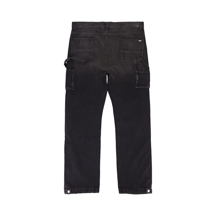 Amiri Denim Carpenter Jeans Aged Black