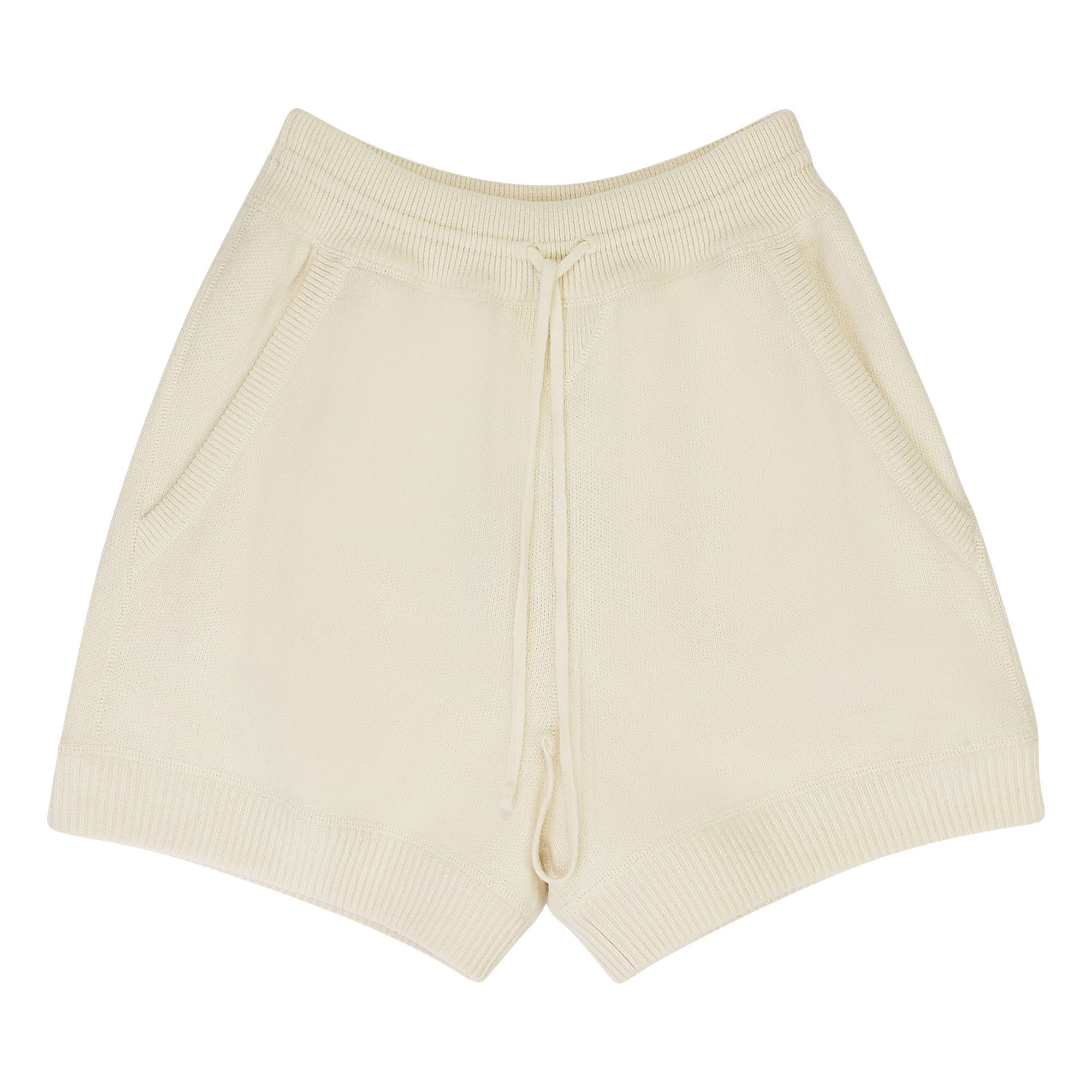 Buy Miu Miu Logo Shorts 'White' - MMP165 WHIT | GOAT