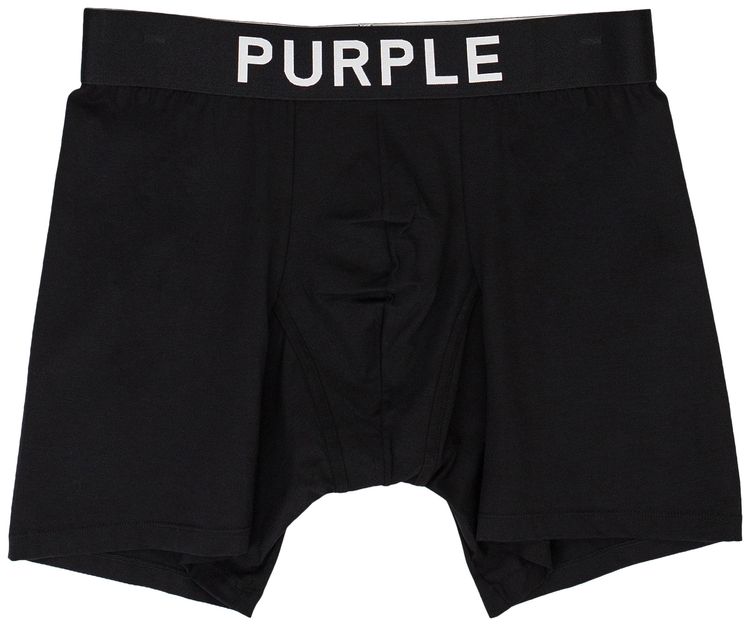 PURPLE BRAND Boxer Brief Black