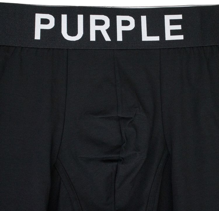 PURPLE BRAND Boxer Brief Black