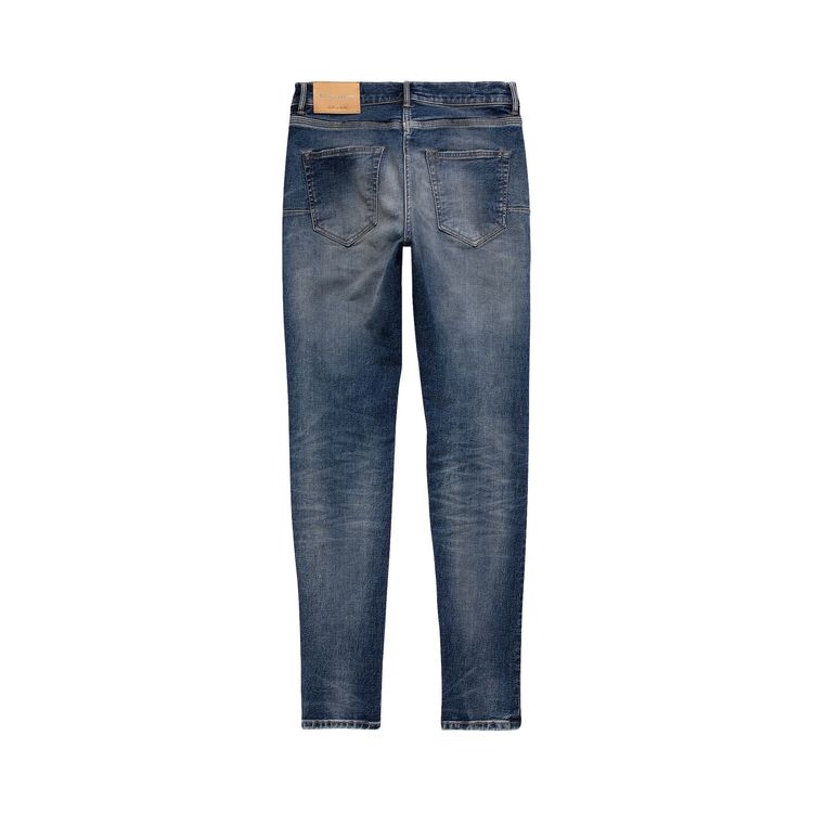 PURPLE BRAND Mid Three Year Skinny Jeans Indigo