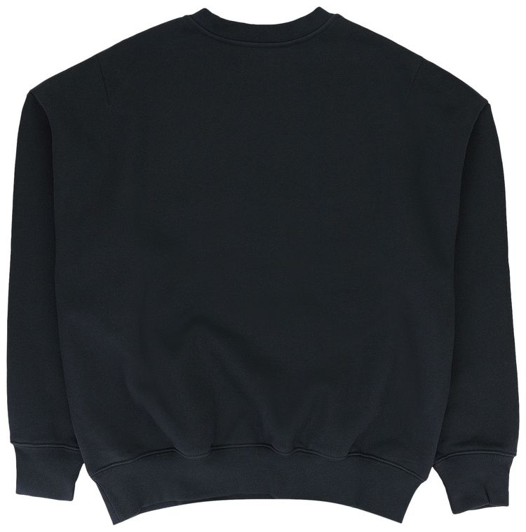 PURPLE BRAND HWT Fleece Crewneck Black