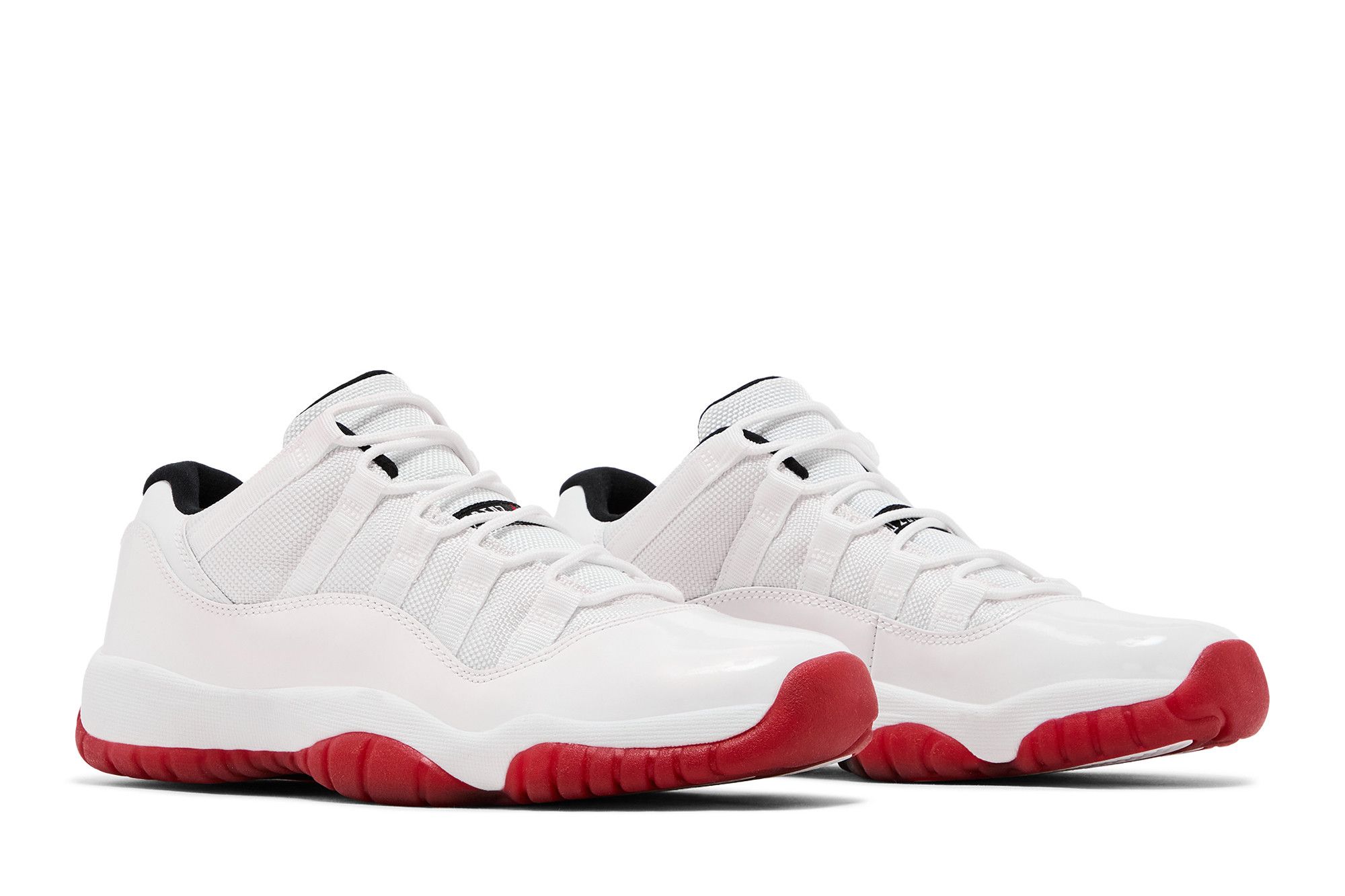 AirJordan11 Retro Low GSホワイト/ブラック/レッド Nike Air Jordan XI 11 Retro Low 