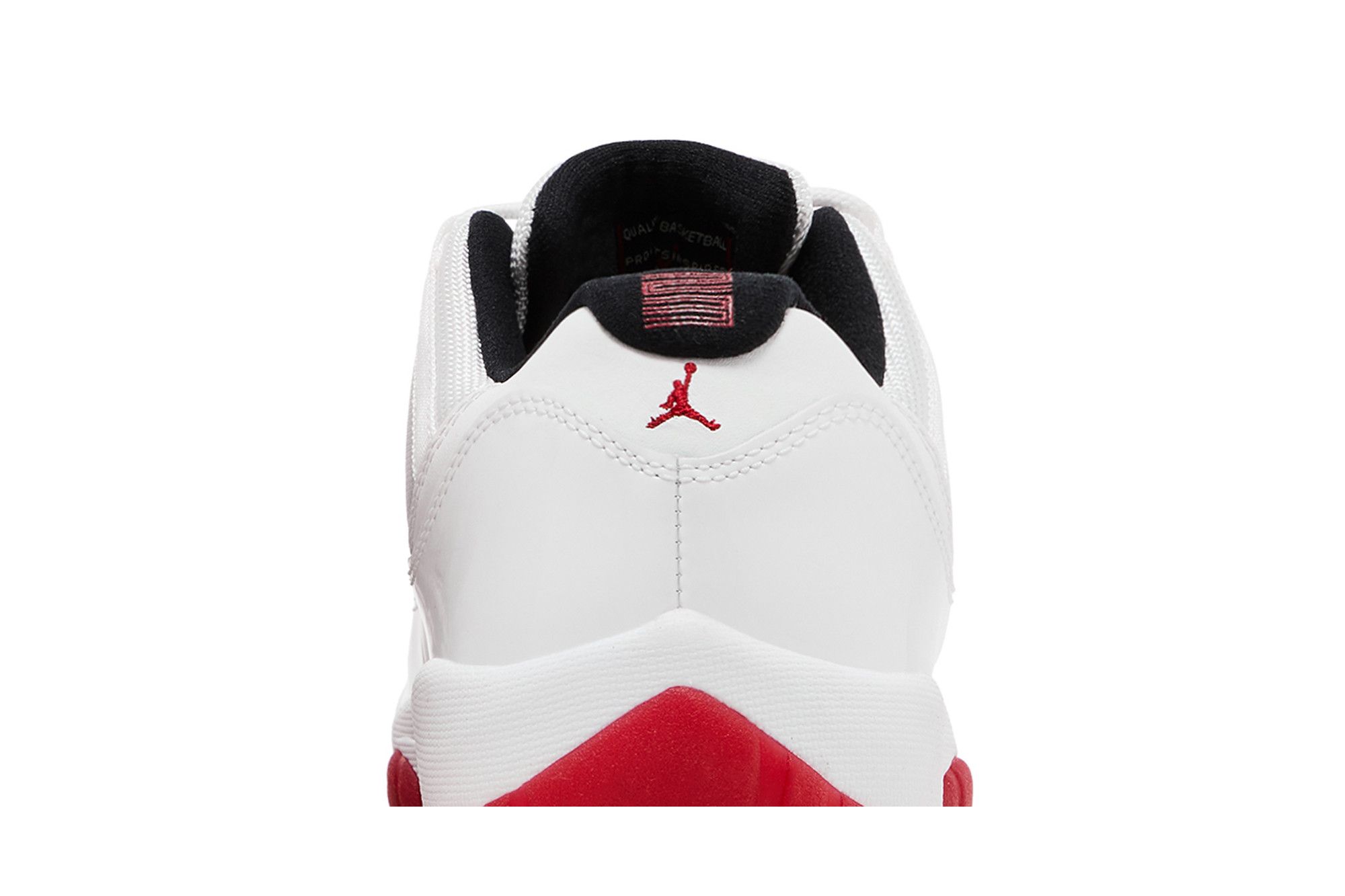 Buy Air Jordan 11 Retro Low GS 'White Varsity Red' - 528896