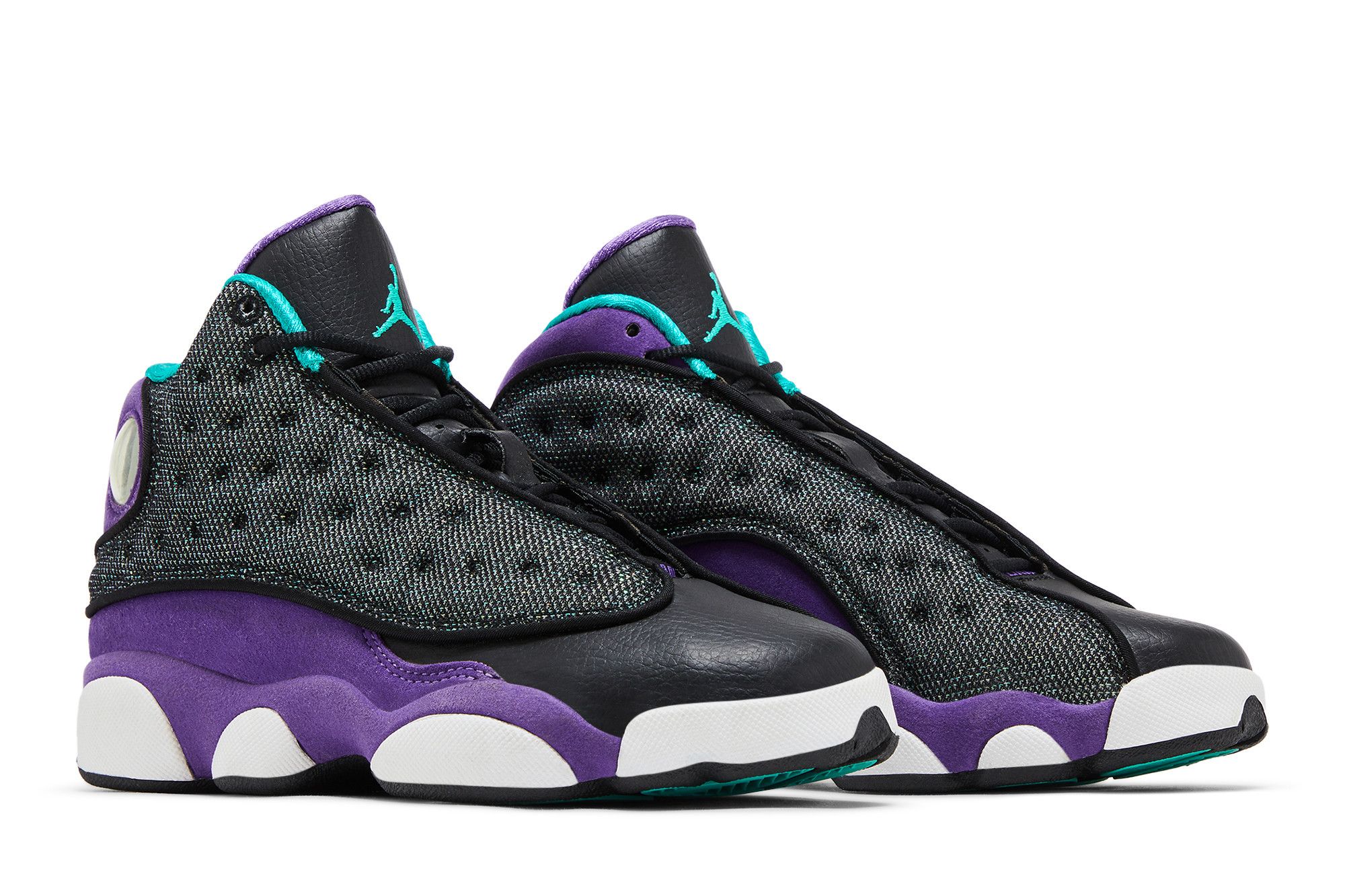 完売 GS 13 Jordan Air Buy 'Violet GOAT | 027 439358 - Teal' 靴