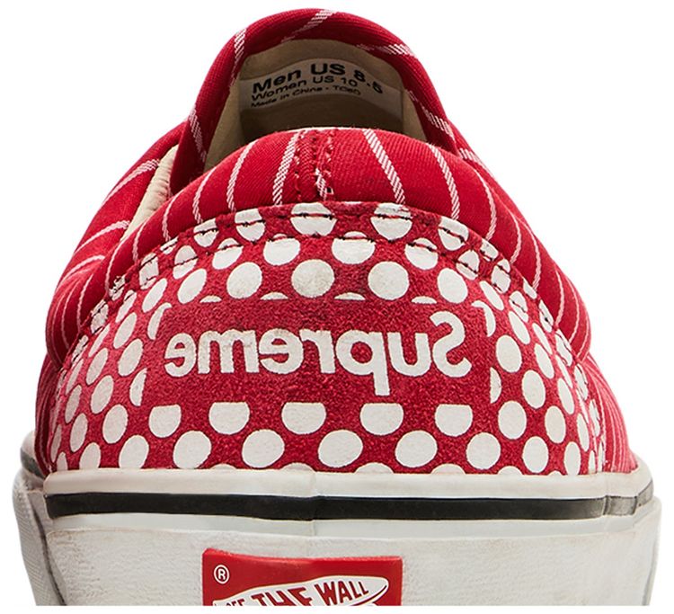 Comme des Garcons x Supreme x Vans Era Pinstripe