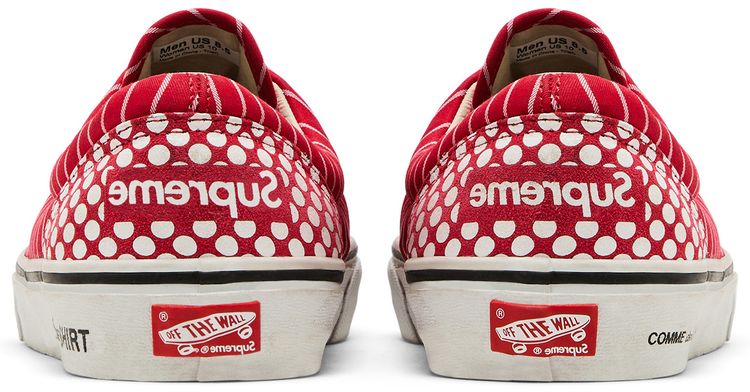 Comme des Garcons x Supreme x Vans Era Pinstripe