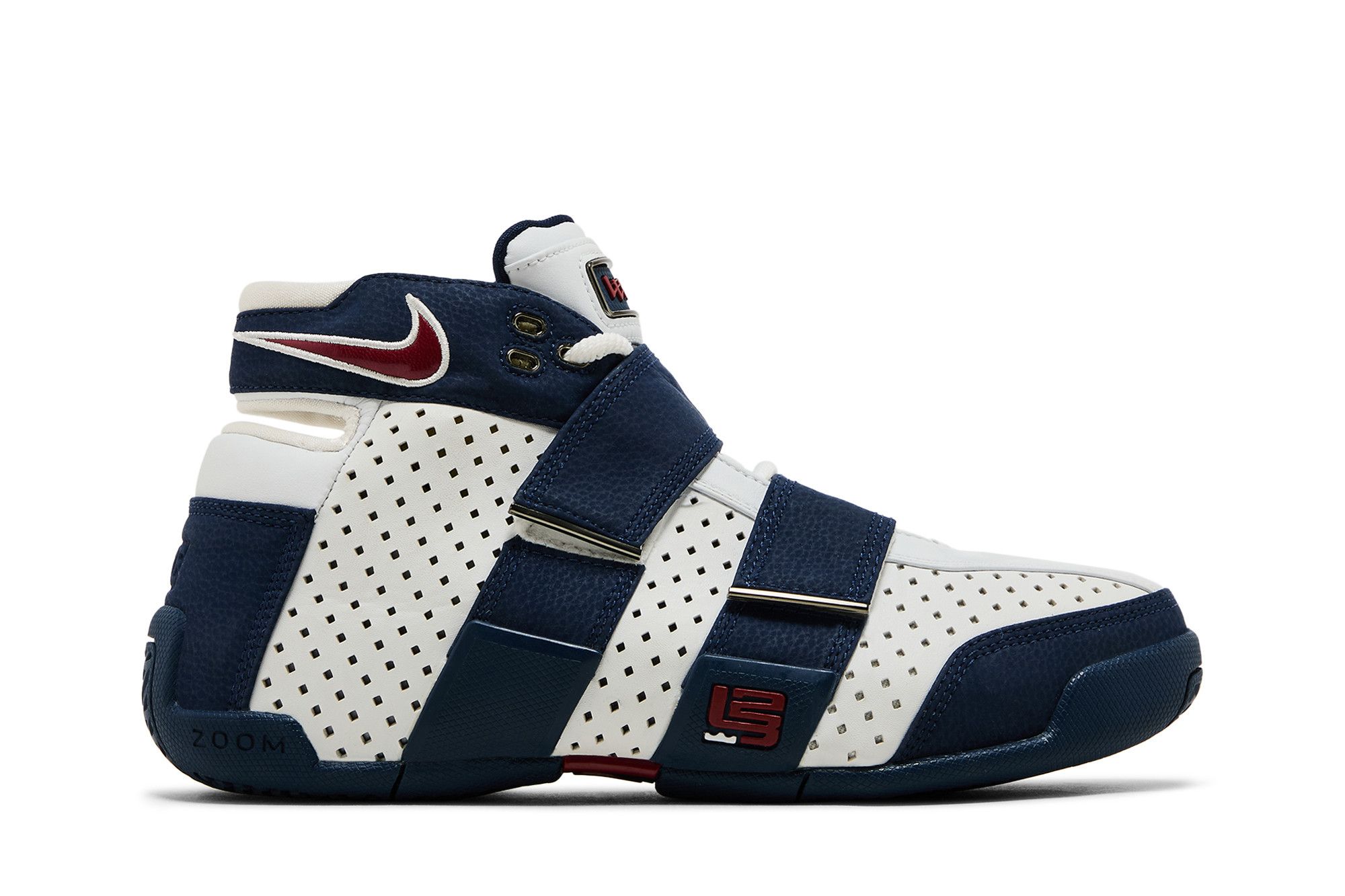 Buy Nike LeBron Zoom 20-5-5 'White Midnight Navy' - 311145 161 | GOAT