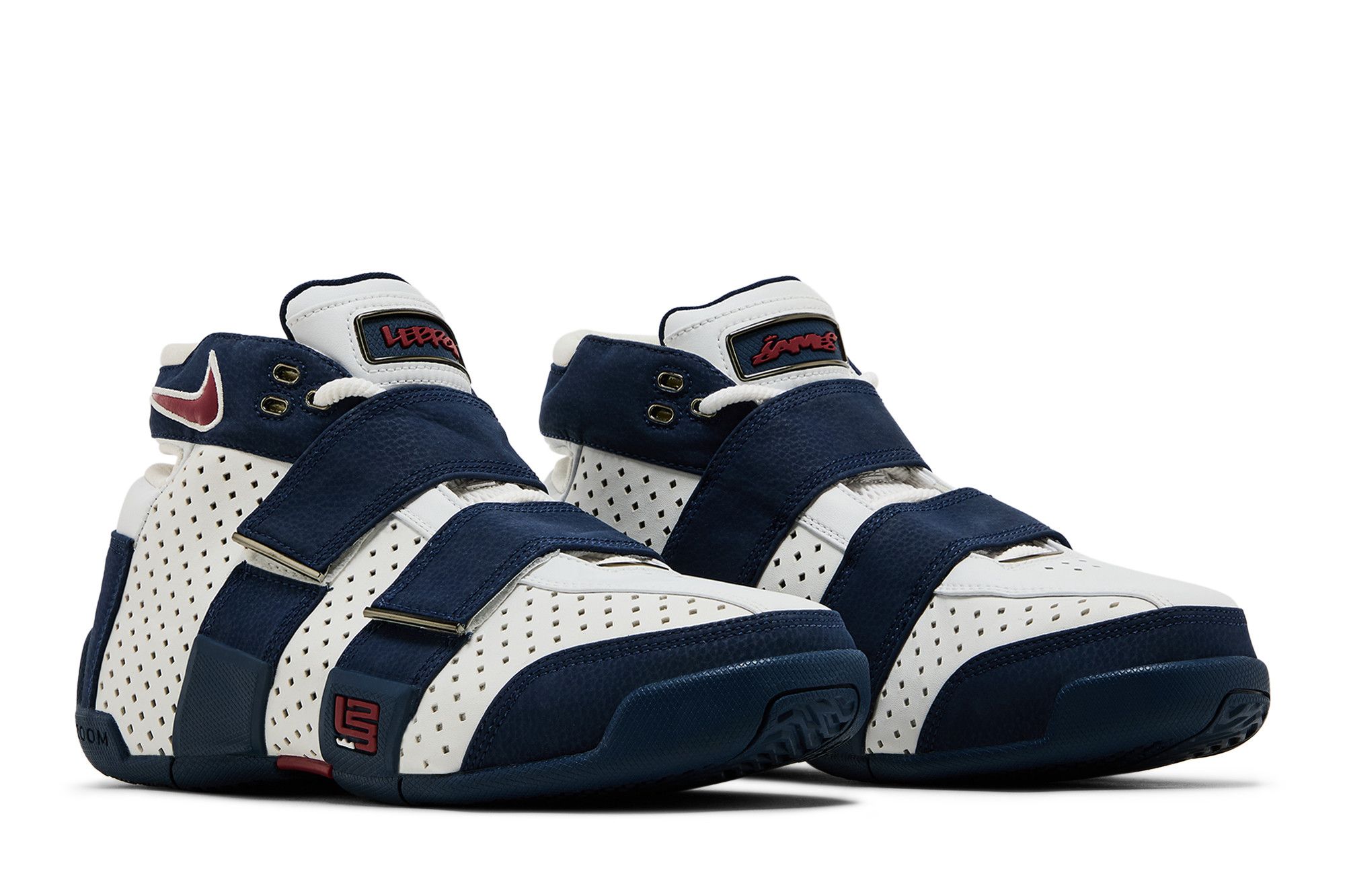 Buy Nike LeBron Zoom 20-5-5 'White Midnight Navy' - 311145 161 | GOAT