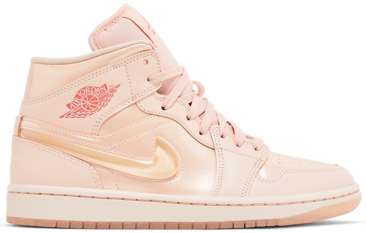 Wmns Air Jordan 1 Mid Patent Valentines Day