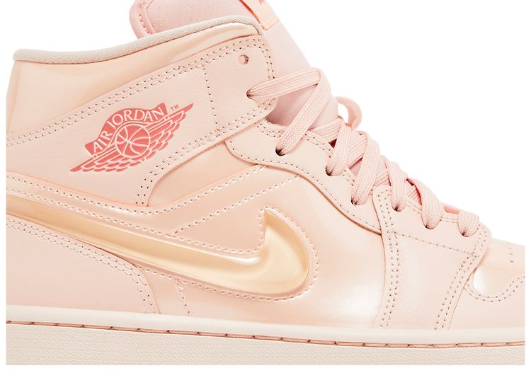 Wmns Air Jordan 1 Mid Patent Valentines Day