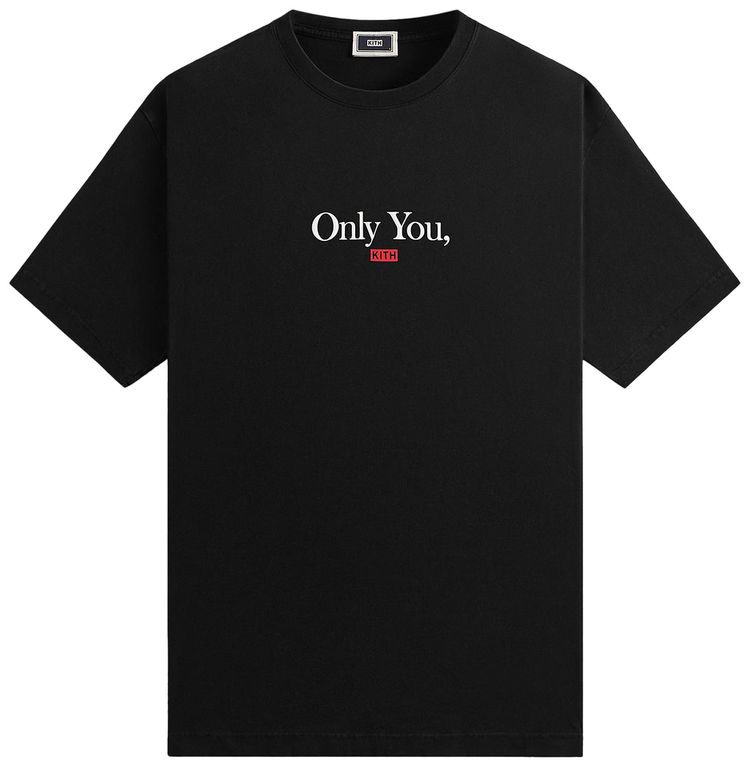 Kith Only You Tee Black