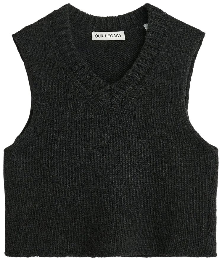 Our Legacy Intact Vest Black
