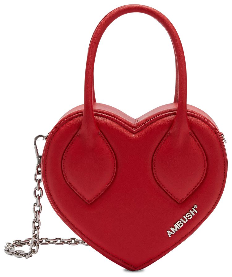 Ambush Heart Handle Bag Red
